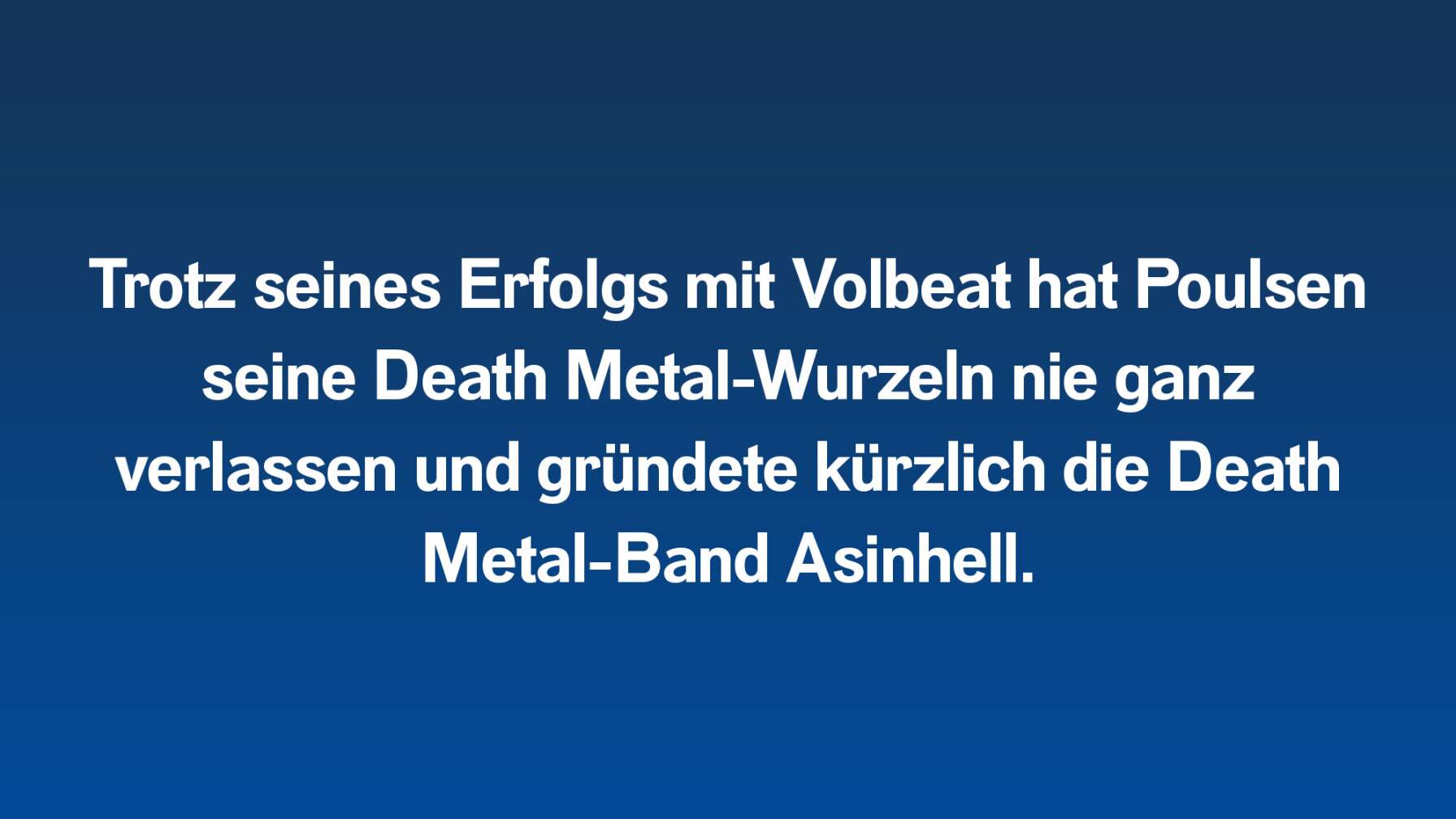Fakten zu Michael Poulsen