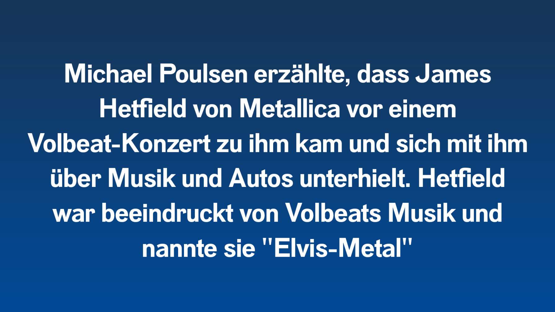 Fakten zu Michael Poulsen
