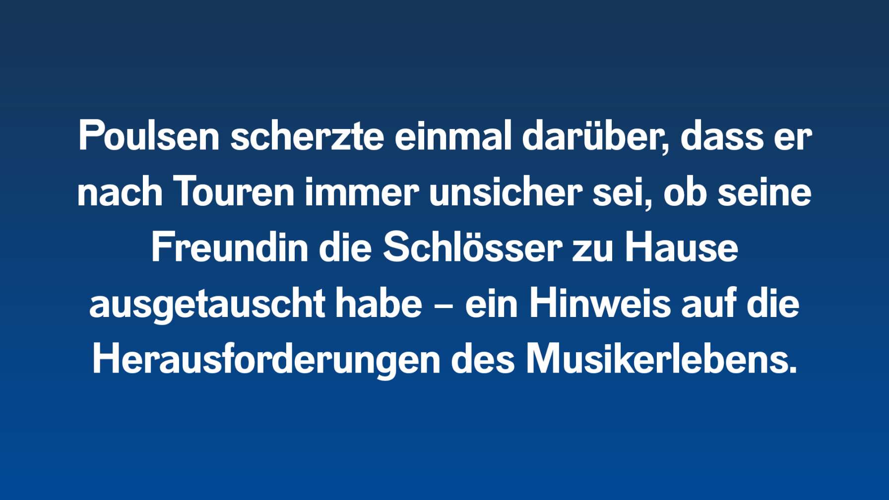 Fakten zu Michael Poulsen