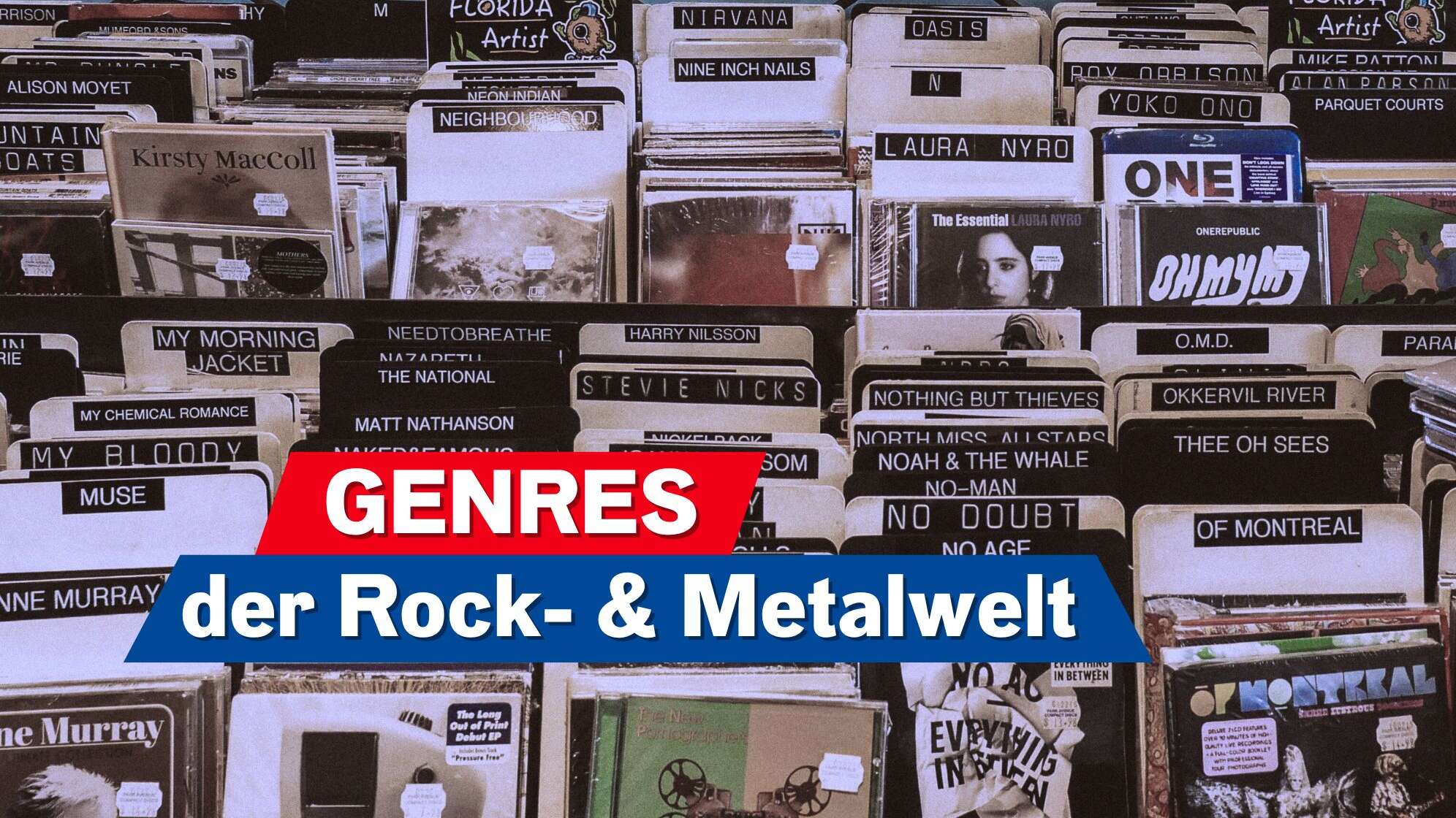 Genres der Rock- & Metalwelt