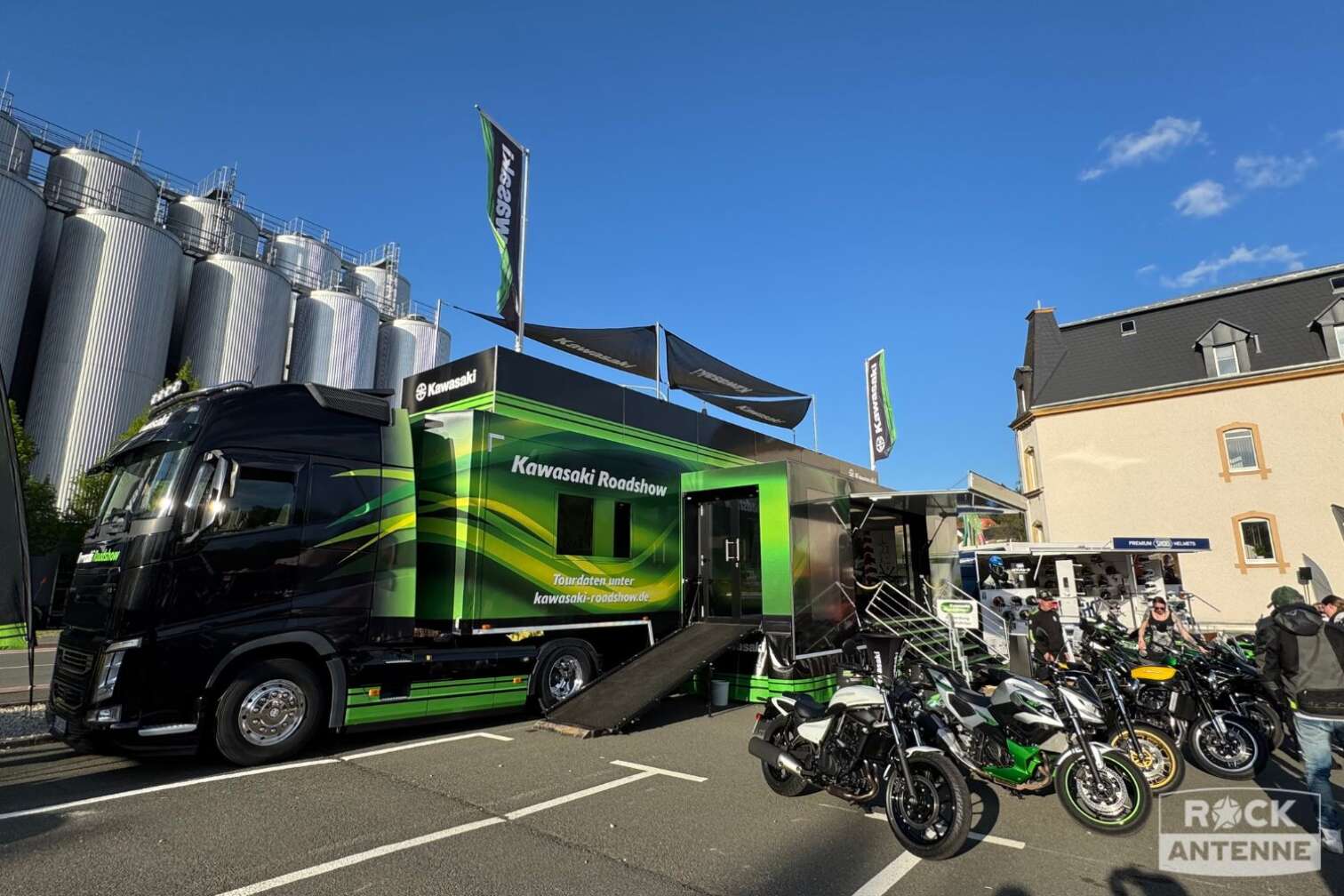 Impressionen der Motorradsternfahrt 2025 in Kulmbach am 26. und 27.04.2025, präsentiert von ROCK ANTENNE