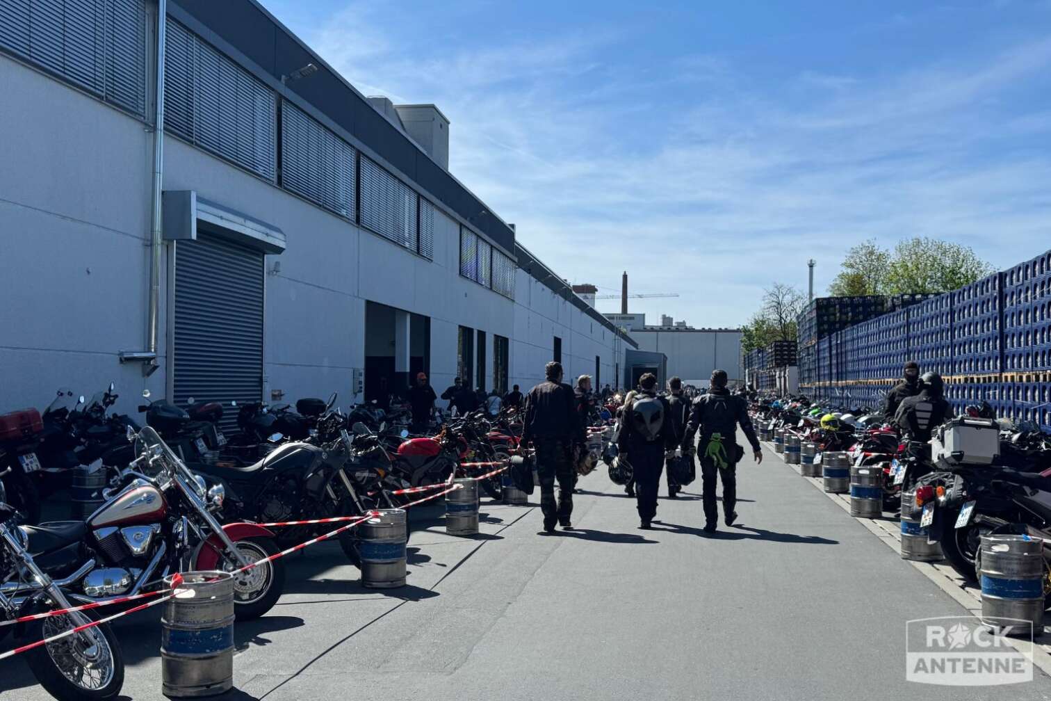 Impressionen der Motorradsternfahrt 2025 in Kulmbach am 26. und 27.04.2025, präsentiert von ROCK ANTENNE