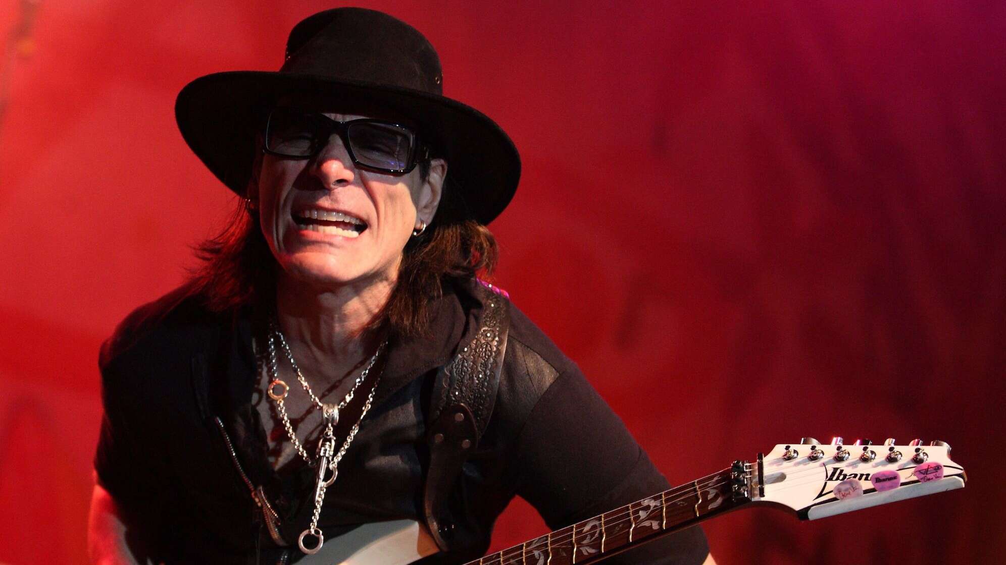 Steve Vai bei einem Auftritt