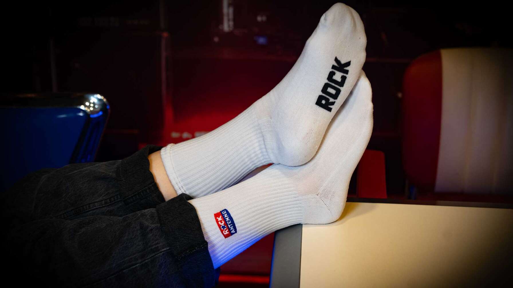 Die ROCK ANTENNE Socken - Walk This Way