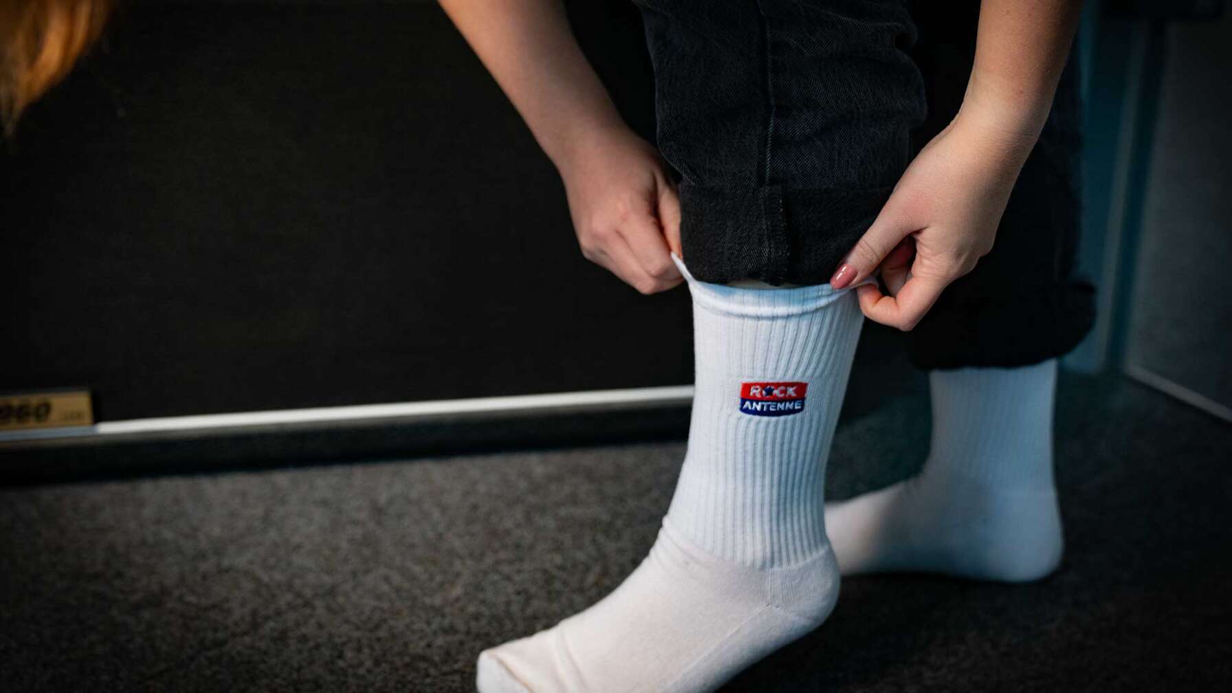 Die ROCK ANTENNE Socken - Walk This Way