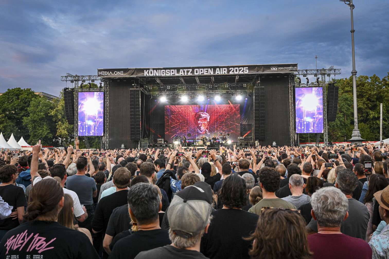 Billy Idol beim Konzert am 27.06.2025 live in München