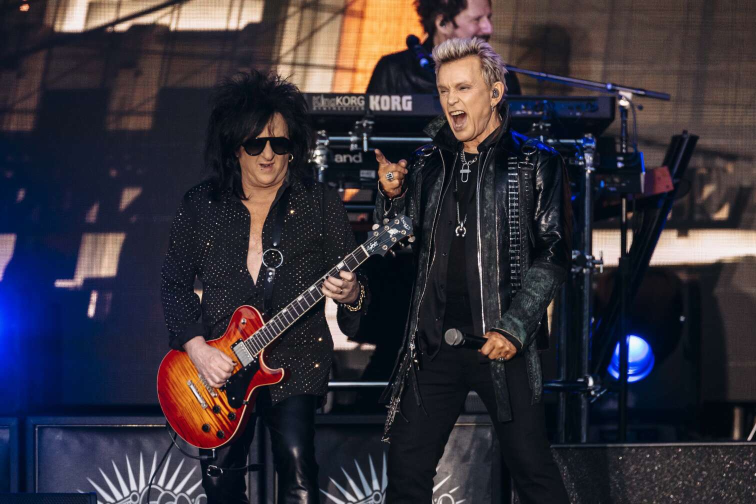 Billy Idol beim Konzert am 27.06.2025 live in München