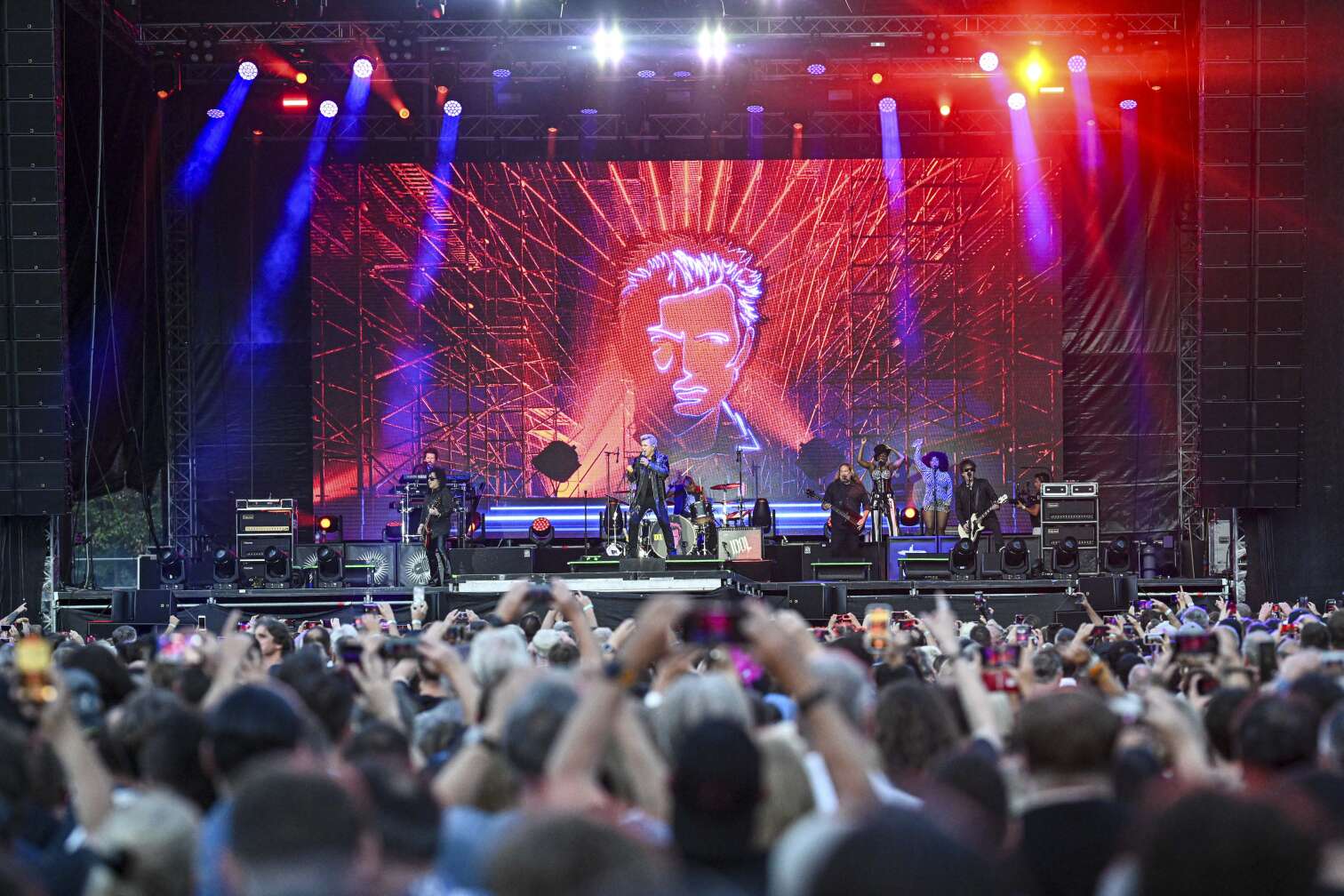 Billy Idol beim Konzert am 27.06.2025 live in München