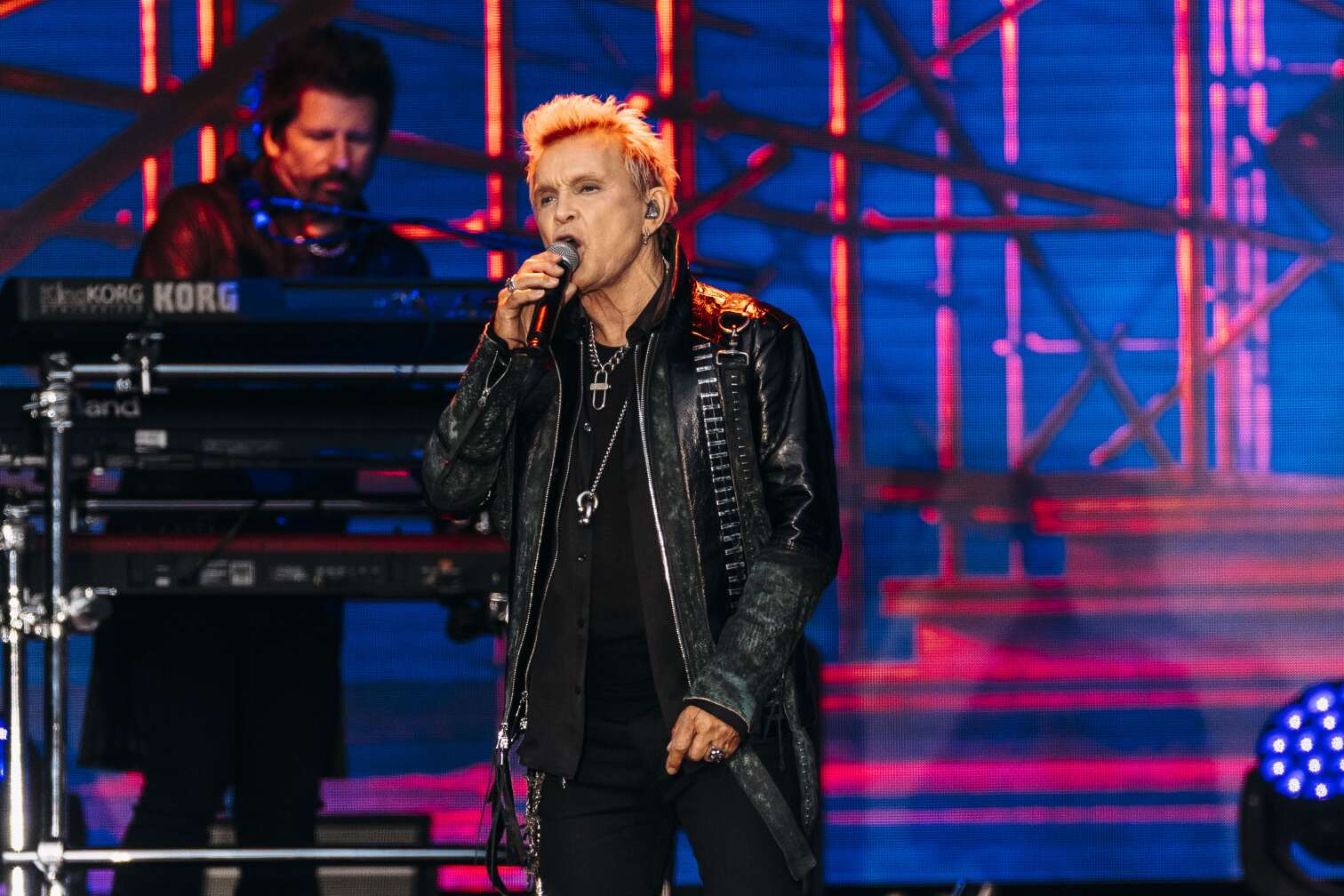 Billy Idol beim Konzert am 27.06.2025 live in München