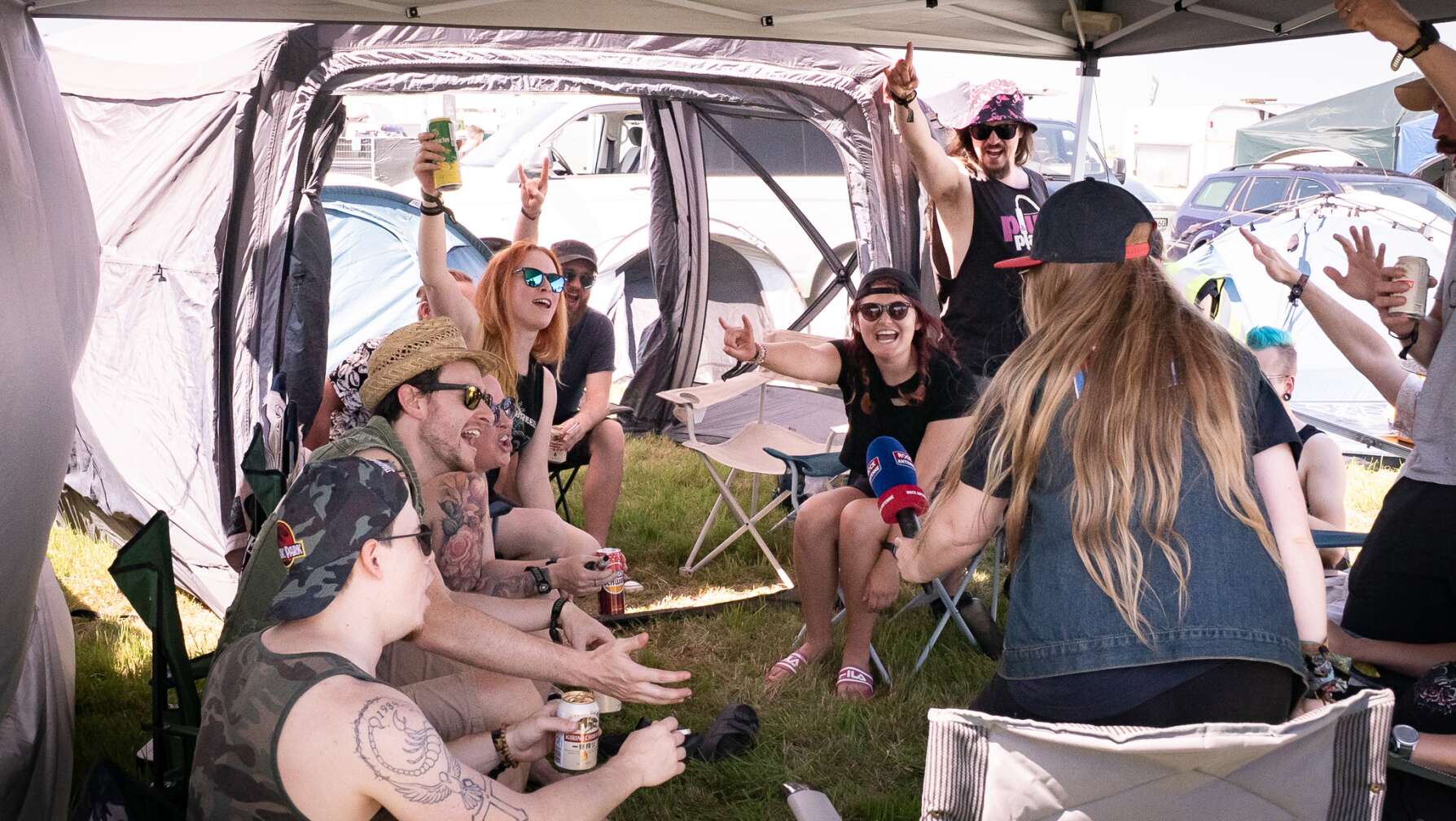 Camping-Eindrücke vom Summer Breeze 2025