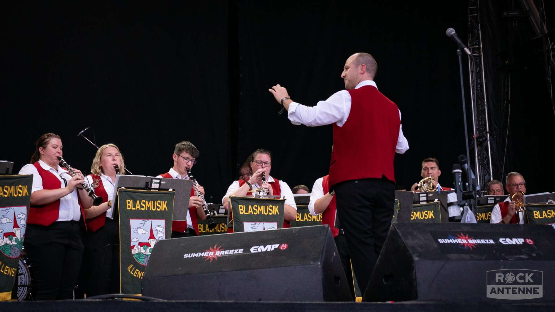 Blaskapelle Illenschwang beim Summer Breeze 2025