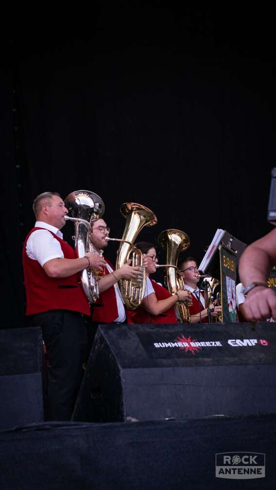 Blaskapelle Illenschwang beim Summer Breeze 2025
