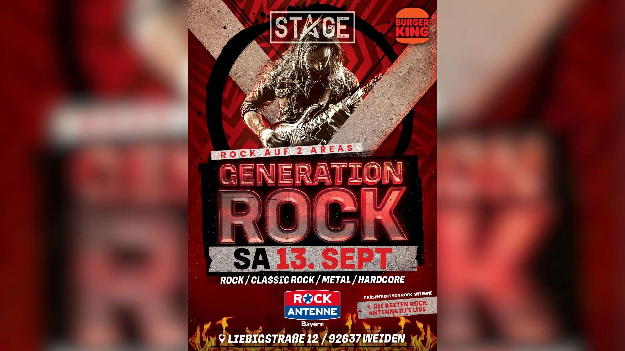 Das Event Generation Rock im Salute in Weiden am 13. September 2025