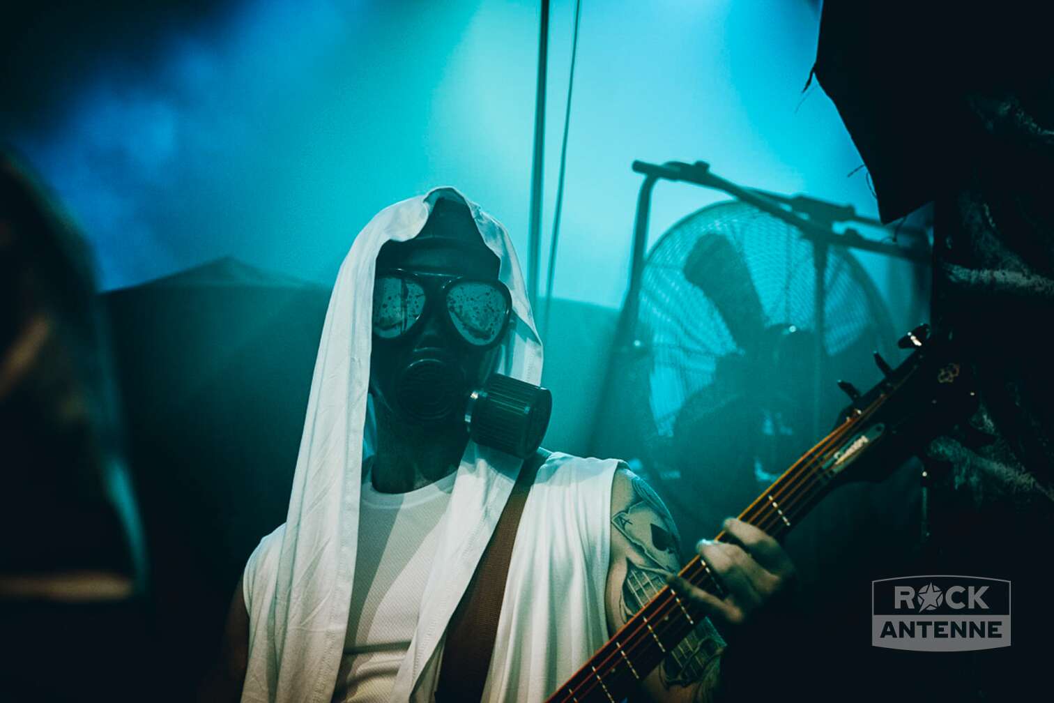 Konzertfoto der Band Blood White beim Konzert von Lordi am 27.09.2025 in Nürnberg