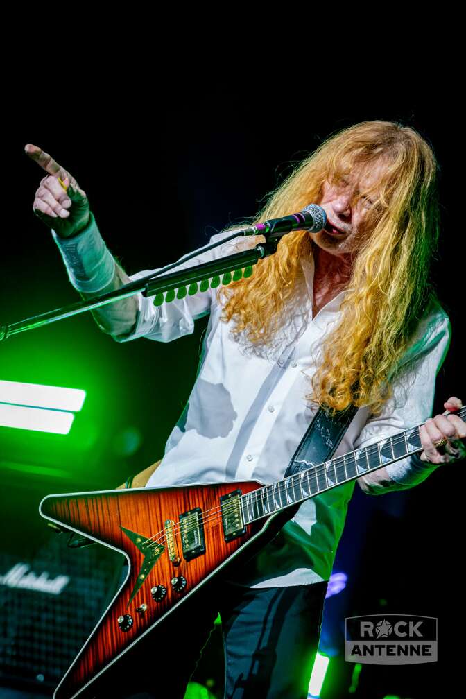 Megadeth als Vorband von Disturbed 2025 in München