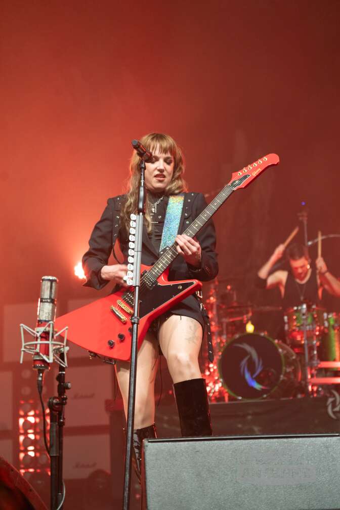 Konzertfotos von Halestorm