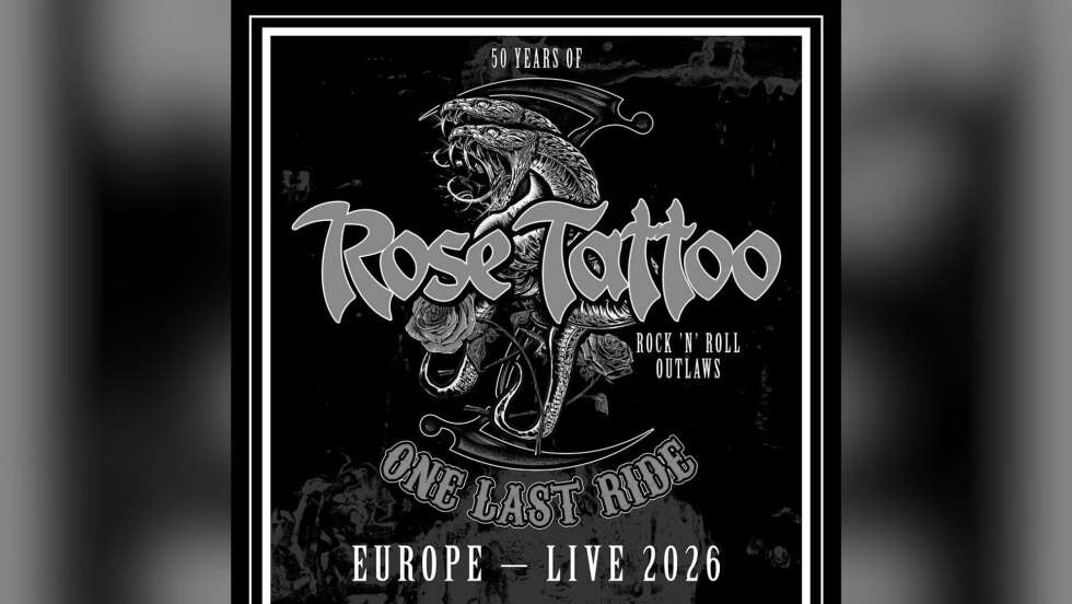 Juli bis August 2026: Rose Tattoo auf Abschiedstour durch Deutschland