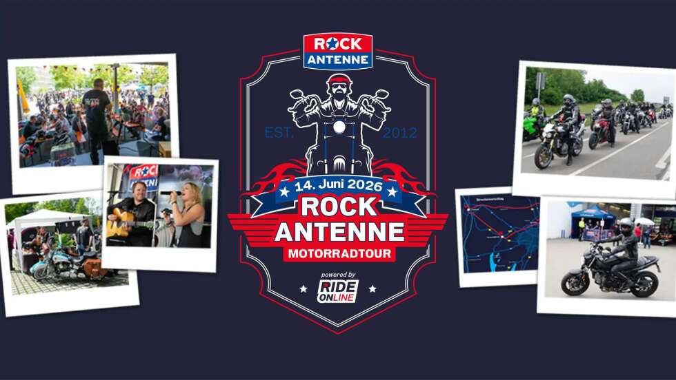 14.06.2026: Die ROCK ANTENNE Motorradtour