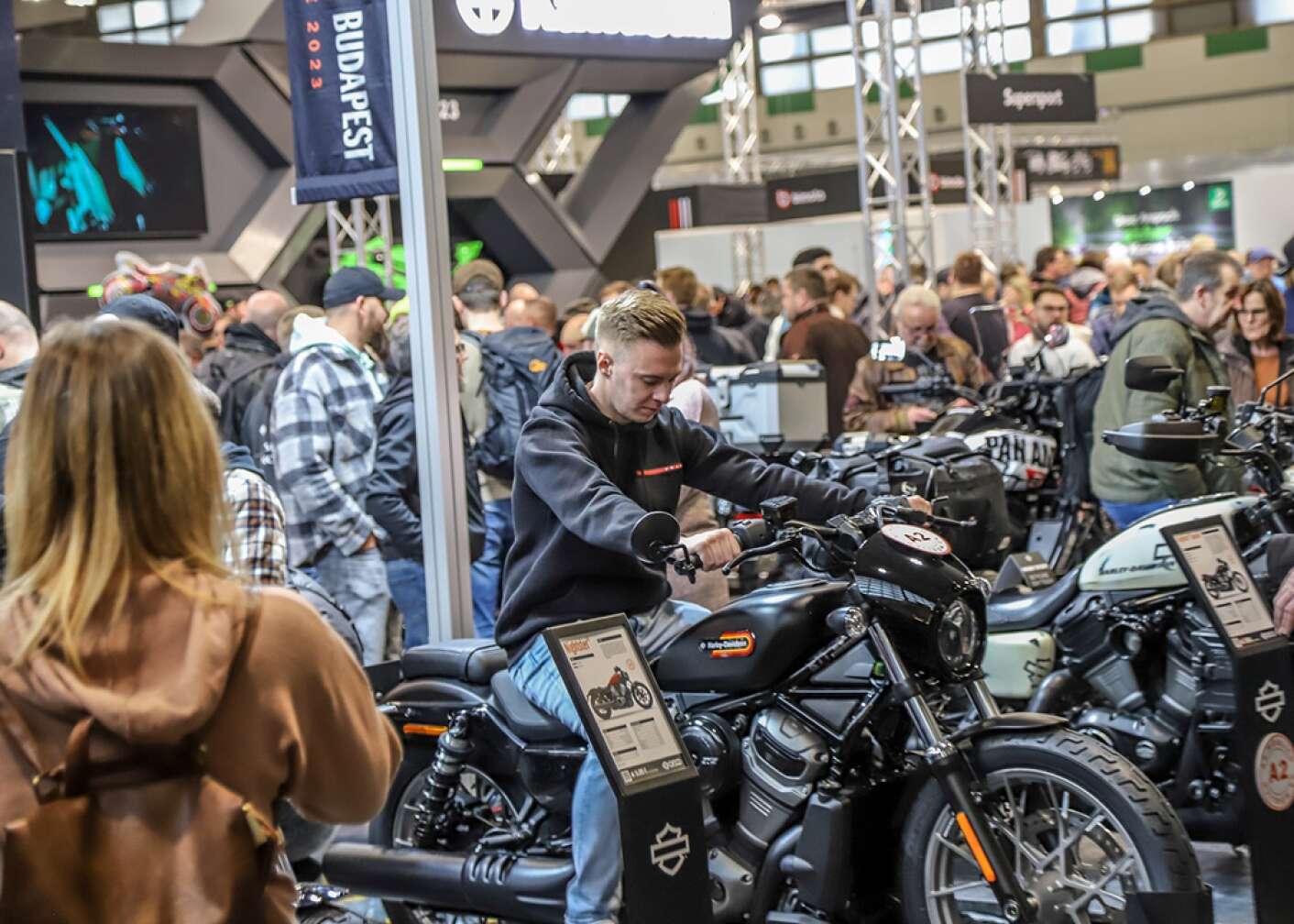Foto der Motorrad-Messe Motorräder Dortmund