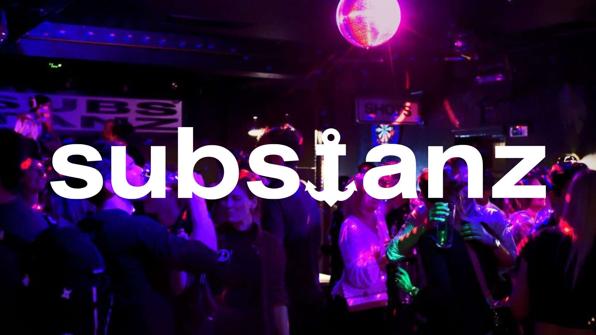 Substanz Logo und Foto aus dem Tanzbereich