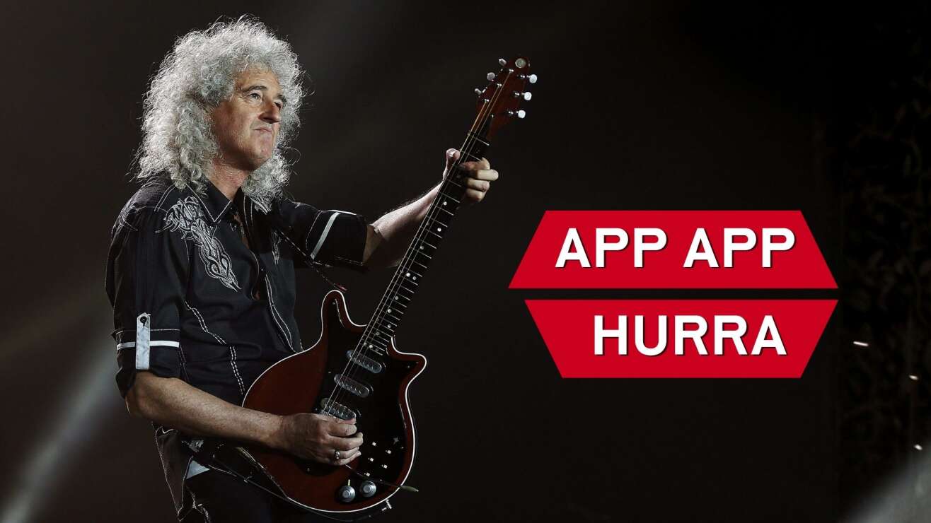 App App Hurra: Mit der ROCK ANTENNE in NRW App exklusive Brian May Gitarre sichern!