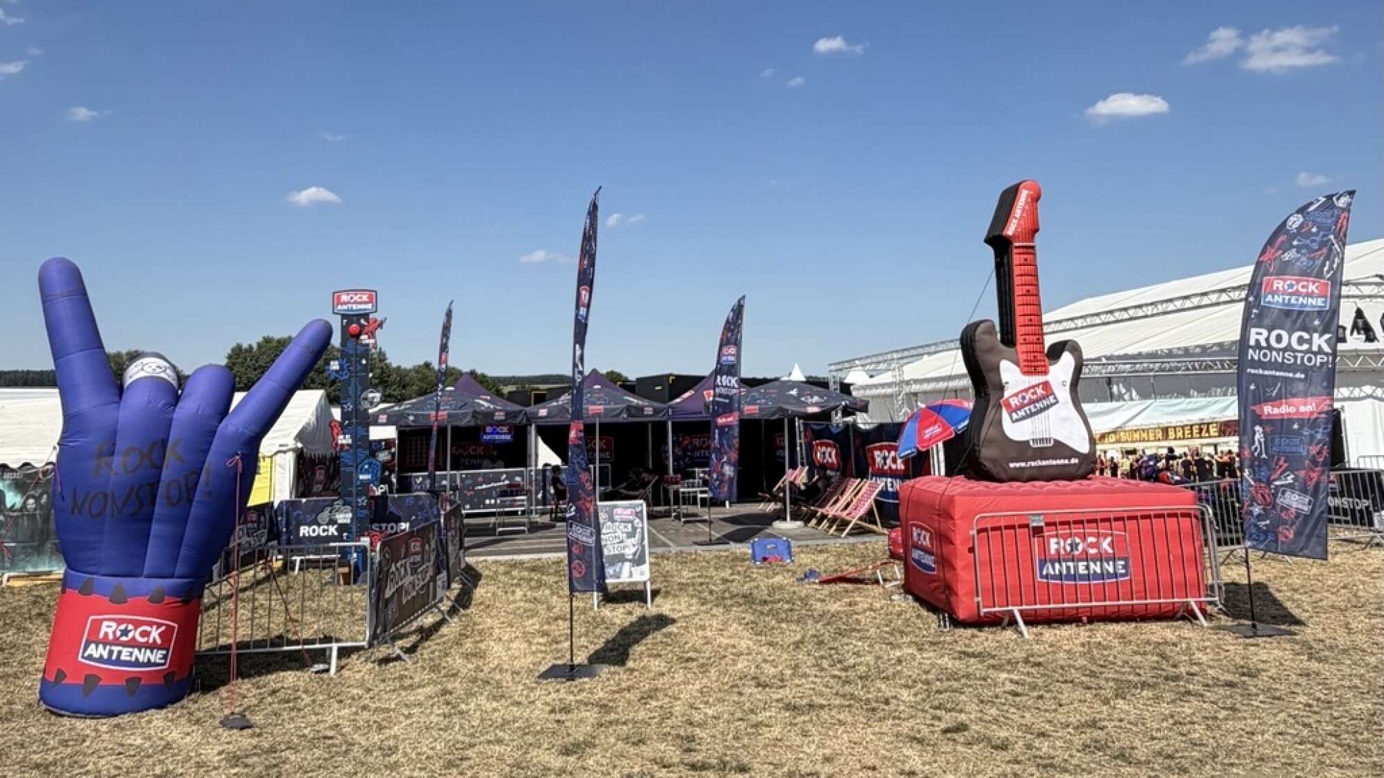 Die ROCK ANTENNE Area auf dem Summer Breeze Open Air 2026