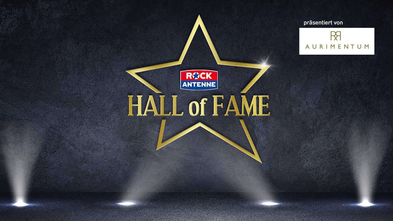 ROCK ANTENNE Hall of Fame: Abstimmen & 10 Gramm Gold sichern!