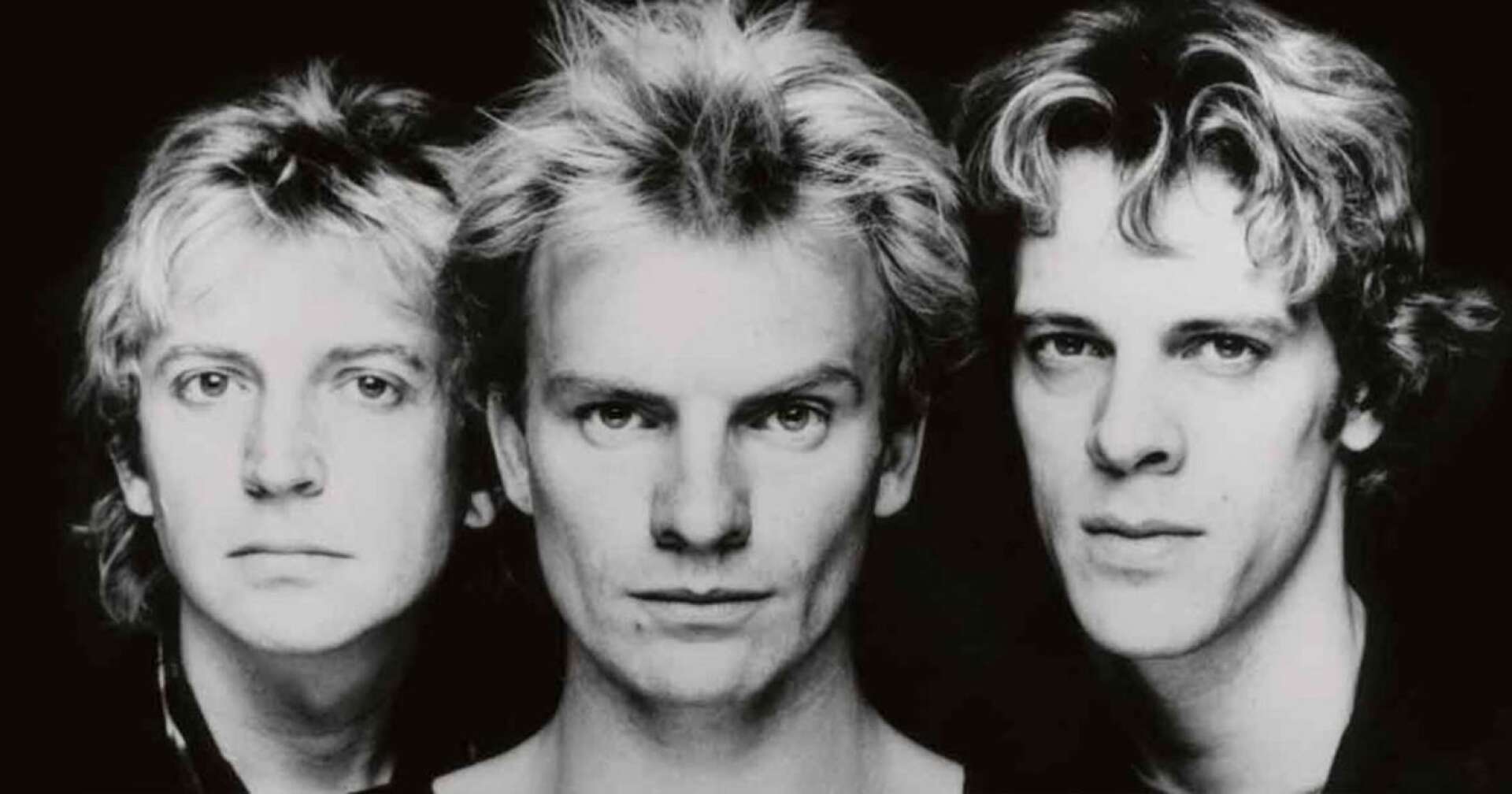 The Police Pressefoto in Schwarz-Weiß