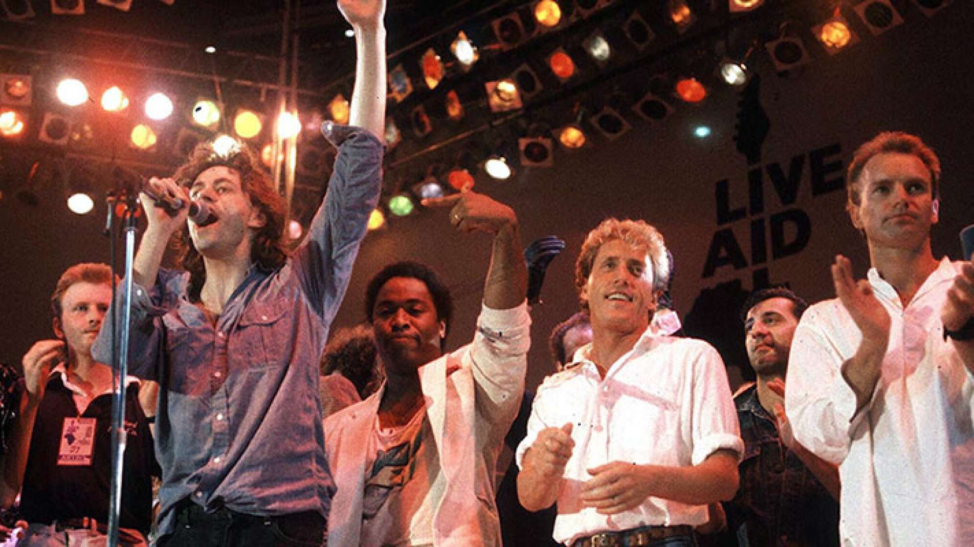 Konzert von Live Aid